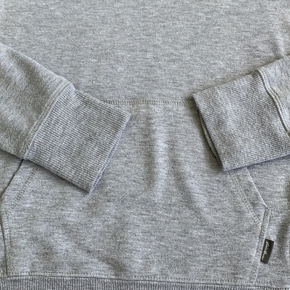 Eddie Bauer Gray Hooded Sweatshirt Girls 10/12 EUC - Picture 4 of 10